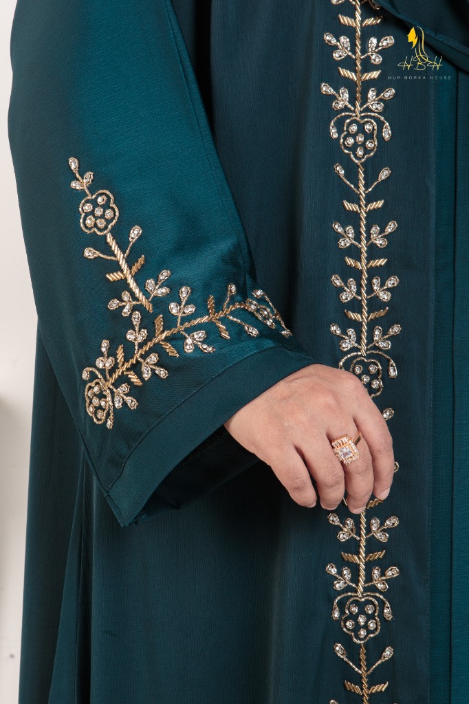 Imperial Emerald Haute Abaya